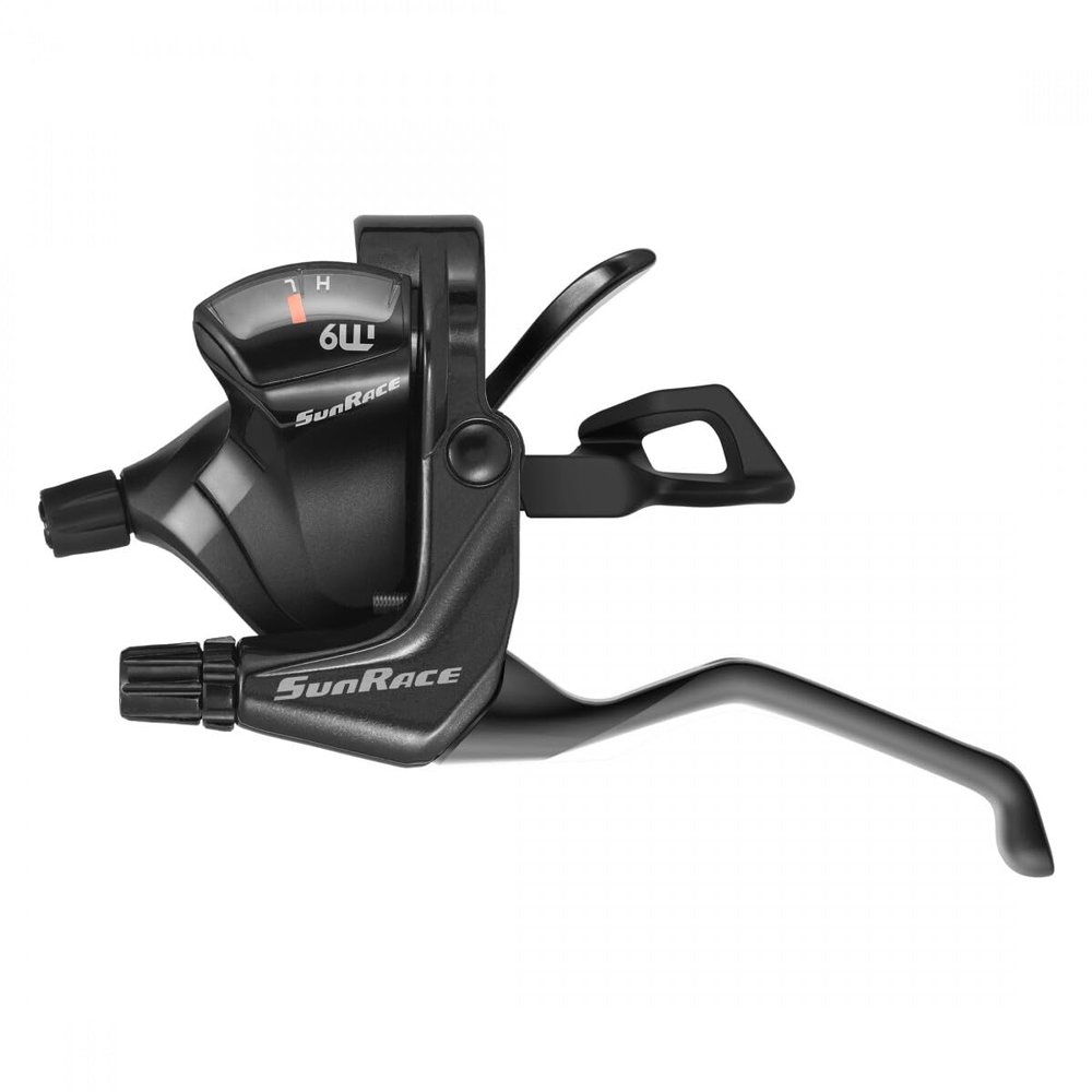 SunRace M933 V Brake/Trigger Shifter STM933 Left 2s V Brake Black 212g - STM933.L200.0S0.BX