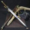 GLW Collecation Sword Fully Hand-Made Home Decoration Chinese Han Dynasty Sword 1060 High Carbon Steel Full Tang Sword Chinese Knife view 1