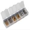 Jagwire Unisex Adult Hydraulic Hose Fittings Mini Combo Box Spare Parts, Black, One Size view 1