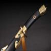 GLW Chinese Qing Dynasty Sword Hand-Made T10 Steel+Clay Tempered Ebony Saya Functional Real Sword Japanese Samurai Sword Katana view 4