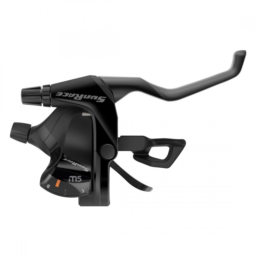SunRace M503 V Brake/Trigger Shifter STM503 Right 8s V Brake Black 216g - STM503.R800.0S0.BX