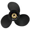 ARKDOZA Aluminum Propeller for Mercury 9.9HP 15HP 18HP 20HP 25HP Outboards 3 Blade RH 10 Spline Tooth 10-3/8x12 view 2