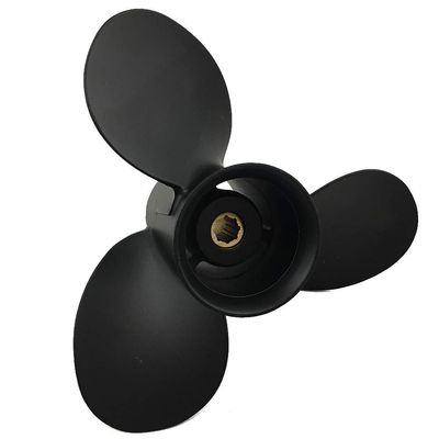 ARKDOZA 9 Inches Upgrade Aluminum Propeller fit Mercury 6/8/9.9/10/15HP Outboard Engines,8 Spline Tooth, RH 9x8