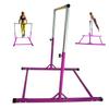 Athletic Bar Gymnastics Kip Bar Horizontal Bar Professional Junior Gymnastic Training High Bar Asymmetric Bar 13 Level Height Adjustable Expandable 3 to 5 FT Indoor Outdoor Use (Purple) view 3