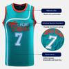 Jackie Moon 33 Coffee Black 7 Flint Tropics Semi Pro 90s Hip Hop Clothes for Party Men Basketball Jersey Green White (XX-Large, 7 Green) view 2