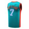 Jackie Moon 33 Coffee Black 7 Flint Tropics Semi Pro 90s Hip Hop Clothes for Party Men Basketball Jersey Green White (XX-Large, 7 Green) view 3