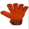 SELECT 33 Protec V20 Goalkeeper Glove, Size 11, Orange/Black view 3