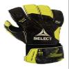 SELECT 02 Youth Allround V20 Soccer Goalkeeper Glove, Black/Yellow, Size 8 view 2