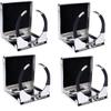 Amarine Made 4-Pack Bigger Stainless Steel Adjustable Folding Drink Holders Marine Boat Caravan car for Mug Cup up to Dia 3-3/8" view 1