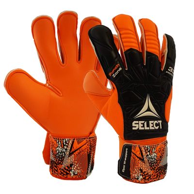 SELECT 33 Protec V20 Goalkeeper Glove, Size 10, Orange/Black