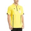 TopTie Custom USSF Soccer Referee Jersey with Embroidered Detachable Patch-Yellow-L view 4