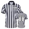 TopTie Men's Pro-Style Referee Shirt with Zipper Personalized with Names, Numbers and Personalized Messages-Printing-S view 1