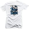 SNELOS Shirt to Match Jordan 3 UNC Cement Sneaker, White, X-Large view 1