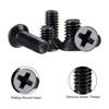 Queenbox 250Pcs M2 M2.5 M3 KM Screw Flat Head Phillips Screws Laptop Notebook Computer Screw Replacement Kit for Sony, DELL, Samsung, IBM, HP, Toshiba view 2