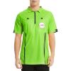 TopTie Custom USSF Soccer Referee Jersey with Embroidered Detachable Patch-Green-XS view 1