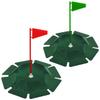 HOW TRUE 2 PCS All-Direction Golf Putting Cup Golf Practice Hole Cup Surface Flocking for Office Indoor Outdoor Practicing view 1