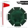 HOW TRUE 2 PCS All-Direction Golf Putting Cup Golf Practice Hole Cup Surface Flocking for Office Indoor Outdoor Practicing view 2