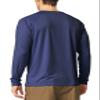 baleaf Men's Long Sleeve Swim Shirts Rash Guard UV Sun Protection SPF T-Shirts UPF 50+ Quick Dry Swimming Fishing Bluish Violet Size XXL view 2