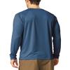 baleaf Men's Long Sleeve Swim Shirts Rash Guard UV Sun Protection SPF T-Shirts UPF 50+ Quick Dry Swimming Fishing Bluish Violet Size XL view 2