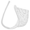 ACSUSS Men's Floral Lace Invisible C-String Sissy Girlie C-Strap Briefs Underwear Sequins White One Size view 1