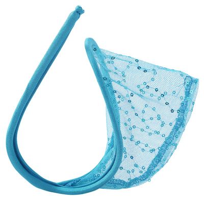 ACSUSS Men's Floral Lace Invisible C-String Sissy Girlie C-Strap Briefs Underwear Sequins Blue One Size