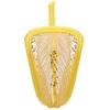 ACSUSS Men's Floral Lace Invisible C-String Sissy Girlie C-Strap Briefs Underwear Sequins Yellow One Size view 2