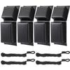 KEMIMOTO PWC Jet Ski Bumpers, Boat Bumpers Fenders for Docking, Folding Design Bumpers with Length 13.5in, Jet Ski Accessories view 1