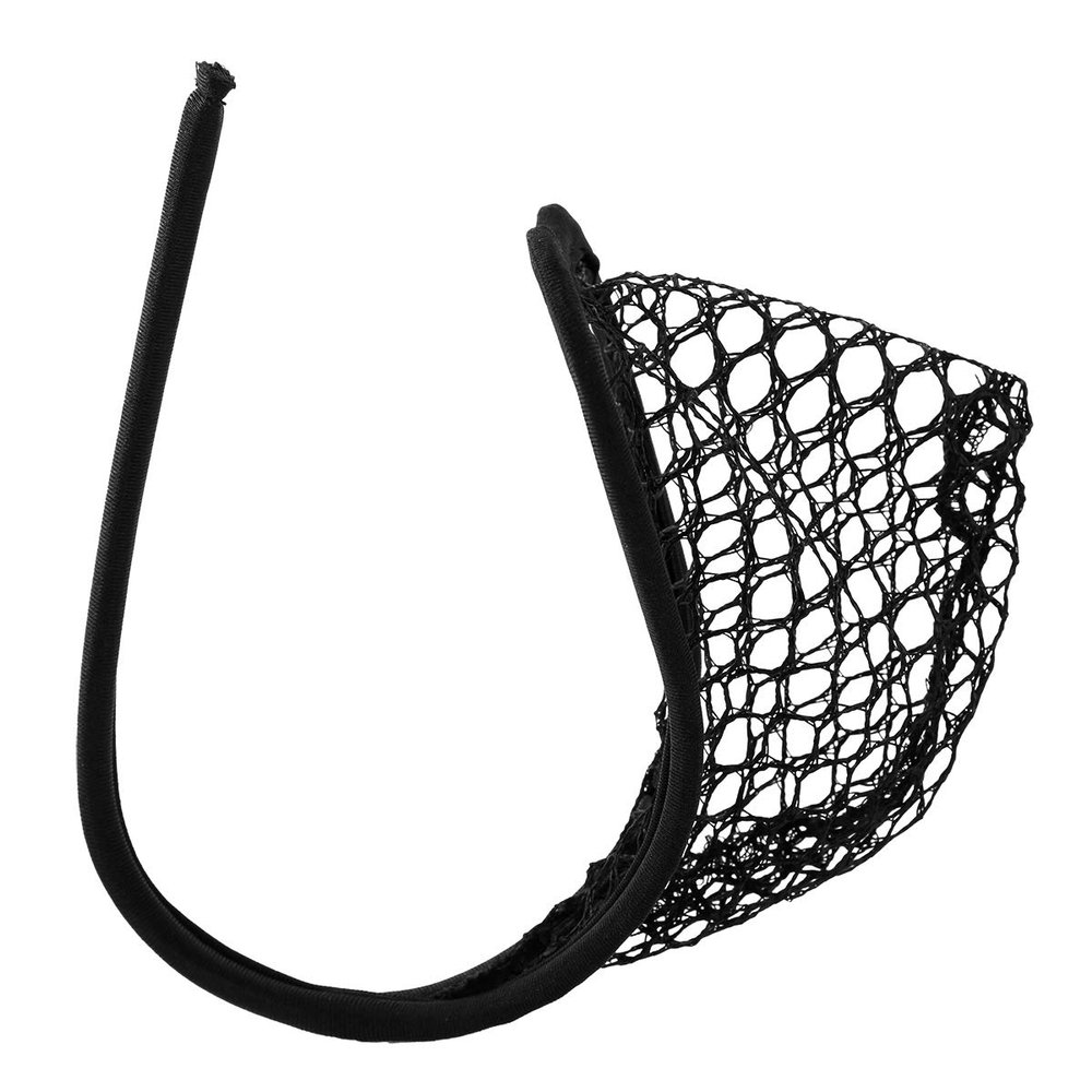 ACSUSS Men's Floral Lace Invisible C-String Sissy Girlie C-Strap Briefs Underwear Fishnet Black One Size
