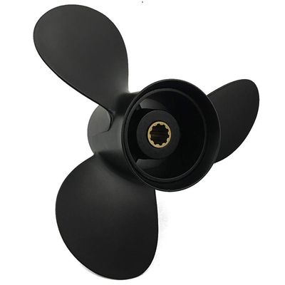 ARKDOZA 3 Blade RH 25HP 30HP Aluminum Propeller for Tohatsu/Nissan Outboards with 10 Spline Tooth 9.9x13