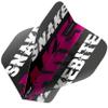 RED DRAGON Hardcore Peter Wright - Snakebite Magenta Flights (3 Sets per Pack) view 3