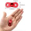 Aluminum Alloy Rope Adjuster, Tent Rope Tensioner for Camping Hiking, Pack of 12,red (12, red) (12, red) view 3