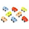 8PCS MINI TRANSPARENT ACTION CARS view 1
