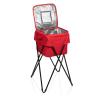 Camping Party Cooler with Stand, (Red) view 2