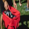 Camping Party Cooler with Stand, (Red) view 4