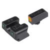 TRUGLO Tritium Pro Glow-in-the-Dark Handgun Night Sights for Walther Pistols, Walther P99 and PPQ (Orange Rear Sight) view 1