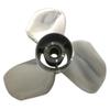 ARKDOZA 3 Blade 30-60HP SS Prop 12x14 Polished Stainless Steel Propeller RH fit for Yamaha Outboard Motor Engine view 4