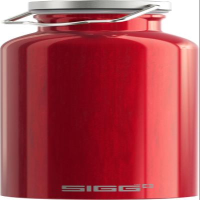 SIGG 60195 Outdoor Water Bottle, Lightweight, Swiss Aluminum Bottle, Aluminum Original, 2.6 gal (0.75 L), Red