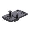 TRUGLO Pistol Red Dot Sight Mount | Tactical Hunting Shooting Lightweight Durable Compact Dot Optic Steel Mount Plate, RMR Mount | for S&W M&P view 1