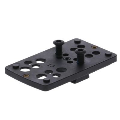 TRUGLO Pistol Red Dot Sight Mount | Tactical Hunting Shooting Lightweight Durable Compact Dot Optic Steel Mount Plate, 4-Post Mount | for CZ P10