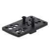 TRUGLO Pistol Red Dot Sight Mount | Tactical Hunting Shooting Lightweight Durable Compact Dot Optic Steel Mount Plate, 4-Post Mount | for CZ P10 view 1