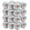 Lax Sak Soft Practice Lacrosse Balls - Same Weight & Size as a Regulation Lacrosse Balls, Great for Indoor & Outdoor Practices, Less Bounce & Minimal Rebounds - White, 24 Pack view 3