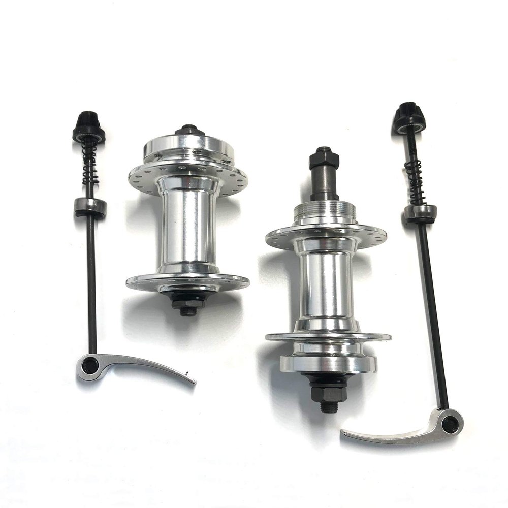 DONSP1986 Bike Wheel Part Bicycle hub, Bike Hub 36 Hole, Quick Release,Alum,One Pair,100mm x135mm Front Width and Rear Width