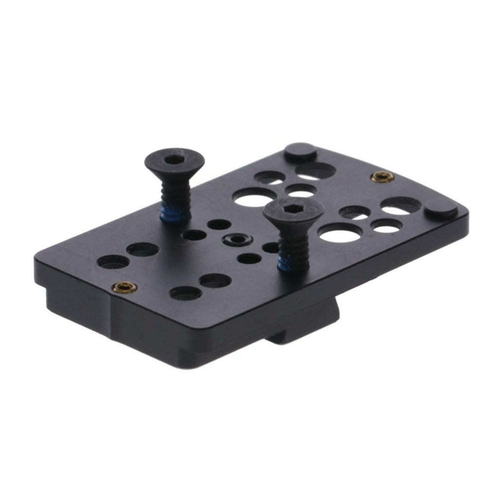 TRUGLO Pistol Red Dot Sight Mount | Tactical Hunting Shooting Lightweight Durable Compact Dot Optic Steel Mount Plate, RMR Mount | for CZ P10