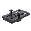 TRUGLO Pistol Red Dot Sight Mount | Tactical Hunting Shooting Lightweight Durable Compact Dot Optic Steel Mount Plate, RMR Mount | for CZ P10 view 1