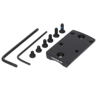 TRUGLO Shotgun Receiver Mount | Hunting Shooting Versatile Lightweight Durable Compact Dot Optic Steel Mount Plate | Hardware & Tools Included, Remington Receiver Mount, RMR Mount