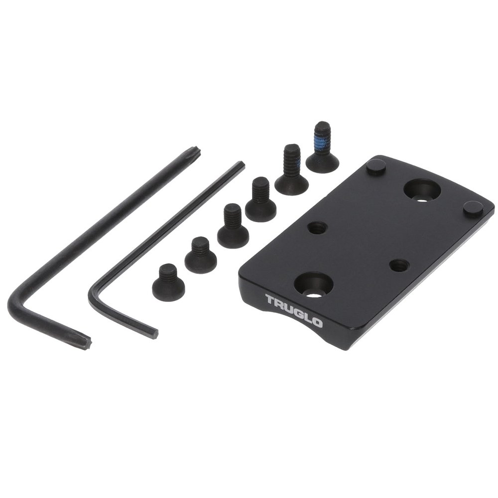 TRUGLO Shotgun Receiver Mount | Hunting Shooting Versatile Lightweight Durable Compact Dot Optic Steel Mount Plate | Hardware & Tools Included, Remington Receiver Mount, RMR Mount