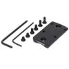 TRUGLO Shotgun Receiver Mount | Hunting Shooting Versatile Lightweight Durable Compact Dot Optic Steel Mount Plate | Hardware & Tools Included, Remington Receiver Mount, RMR Mount view 1