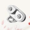 BESPORTBLE 1 Pc Cam Cleat Leading Ring Fairlead Stainless Steel Cam Cleat Clip for Sailboat Kayak Canoe Dinghy view 3