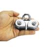 BESPORTBLE 1 Pc Cam Cleat Leading Ring Fairlead Stainless Steel Cam Cleat Clip for Sailboat Kayak Canoe Dinghy view 4