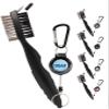 Clip Wipes Air Force Golf Brush USAF Logo (Black-USAF) view 2